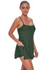 Naomi Swim Dress - Island Green